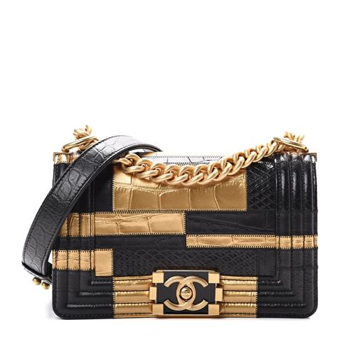 chanel alligator boy handbags|chanel handbags.